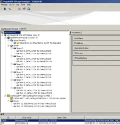 MegaRAID Storage Manager disk management