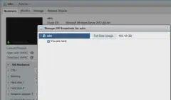 VM Snapshot UI