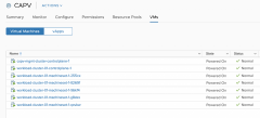 K8s cluster running on vSphere