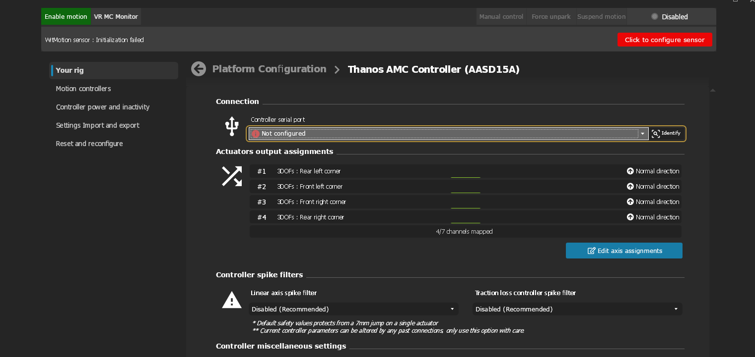 SimHub no devices available