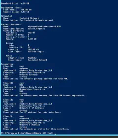 OVA/OVF property output